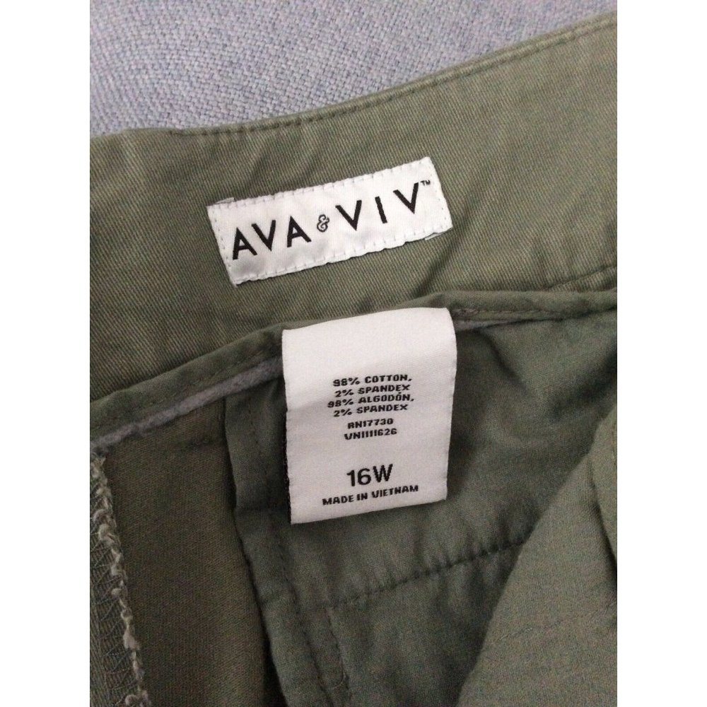 NWT Ava & Viv Womens Shorts - Size 16W - Picture 6 of 6